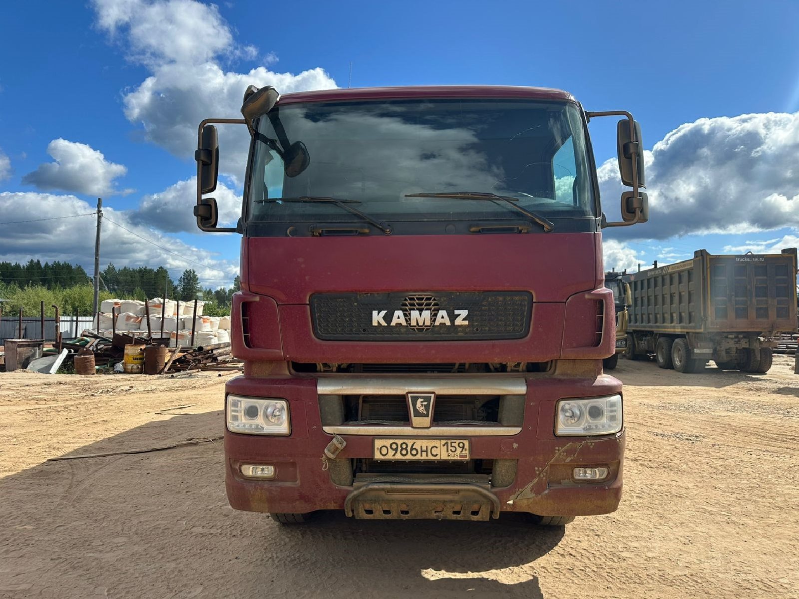 КАМАЗ 65801 8x4 Самосвал
