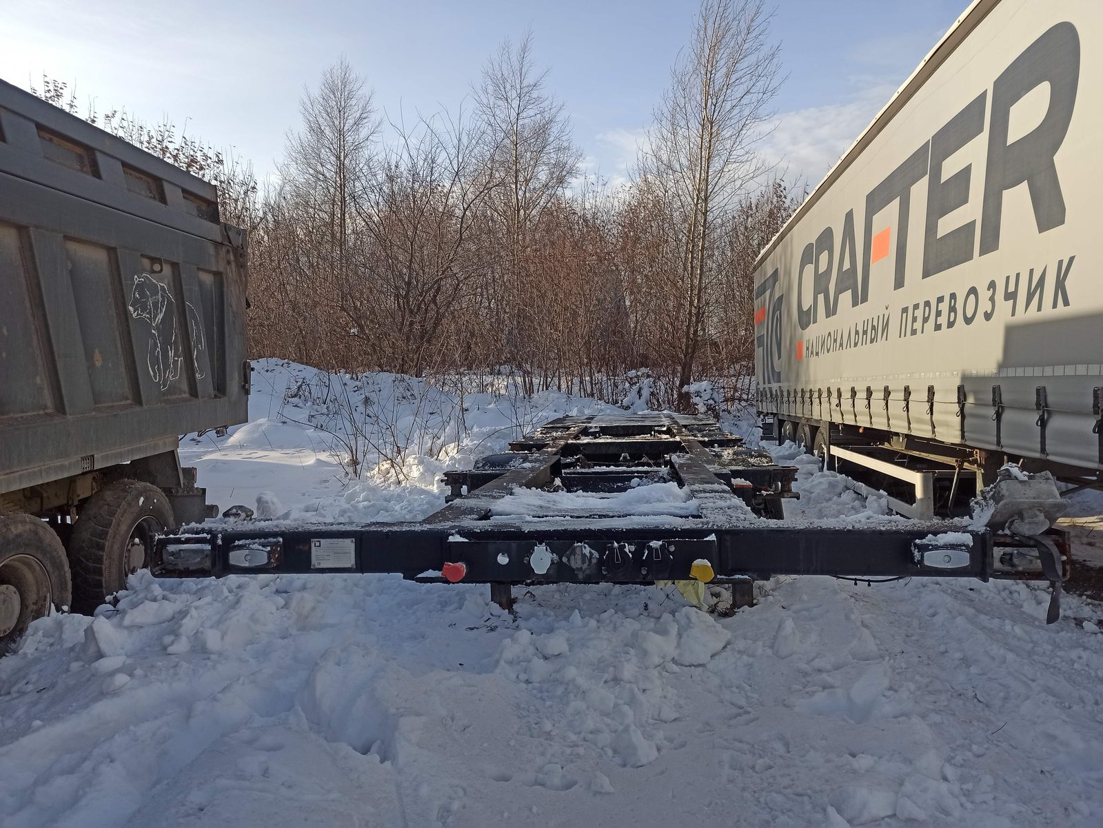ПК 8533* Полуприцеп контейнеровоз 4 оси