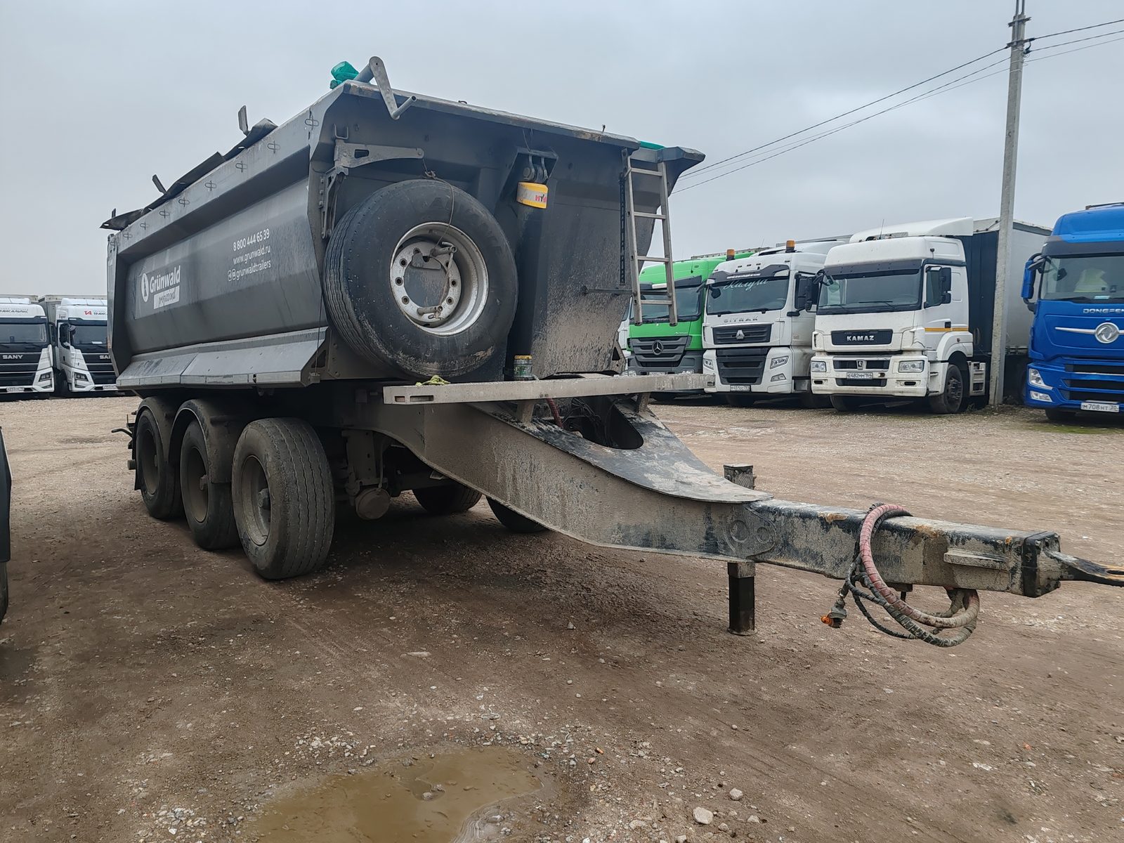 Grunwald GRW375 Прицеп самосвал