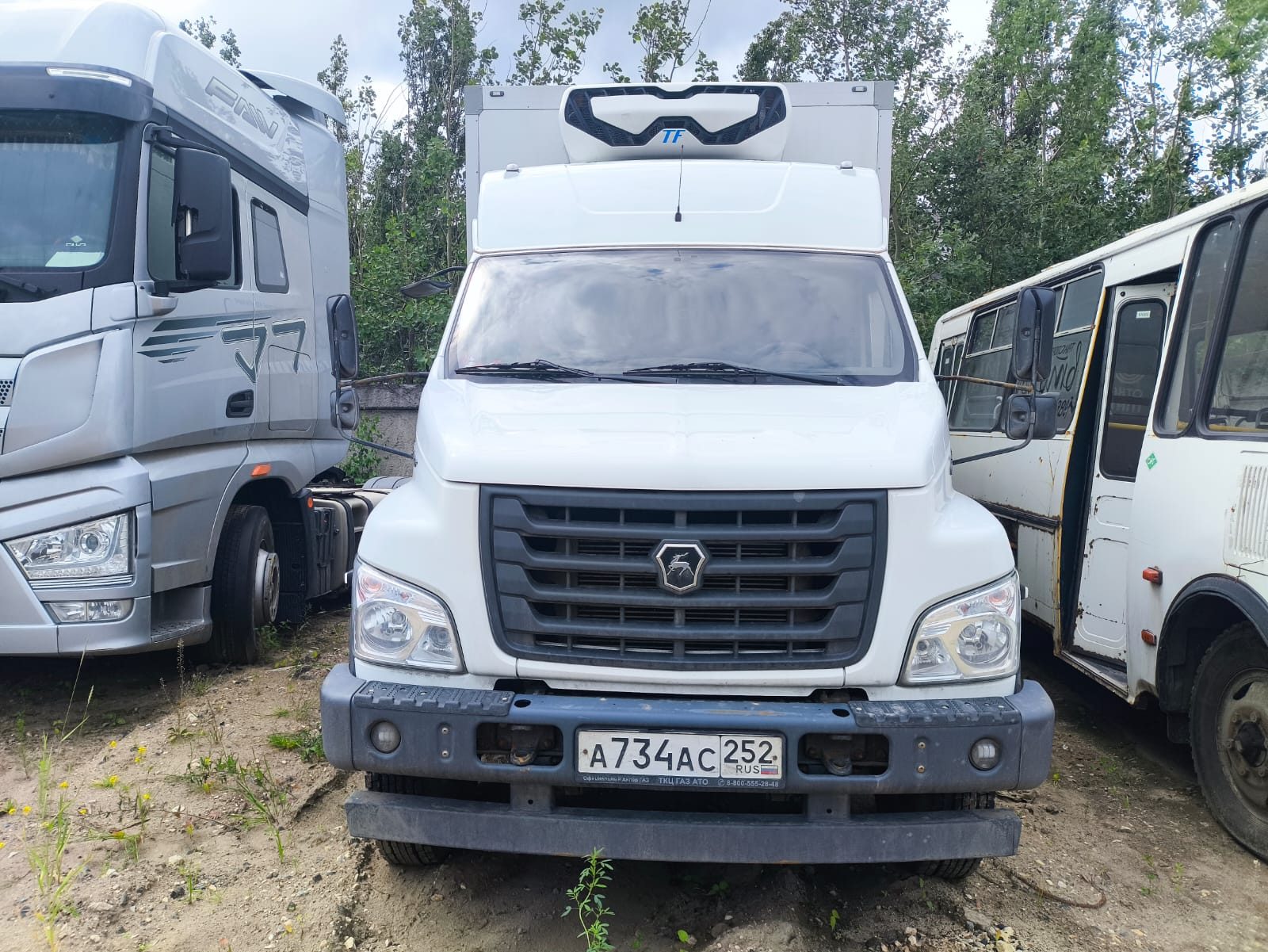 АвтоМаш 2824* на шасси GAZ GAZON NEXT Изотермический/рефрижератор_не актуально