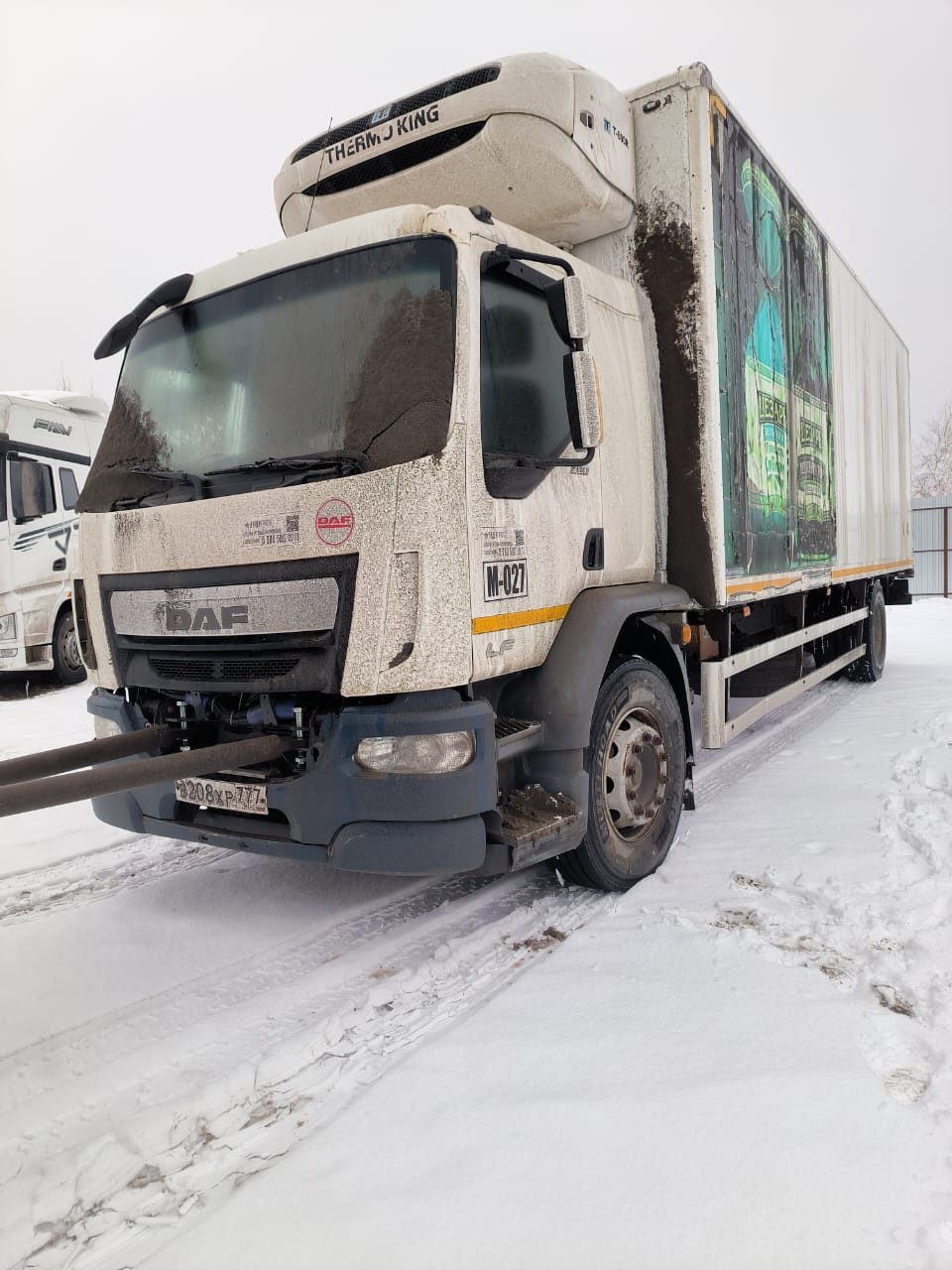 Центртранстехмаш АФ-4746* на шасси DAF LF 4x2 Изотермический/рефрижератор с гидробортом