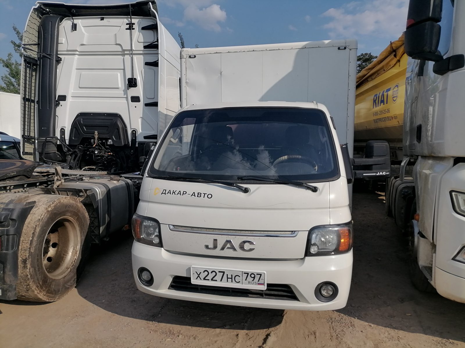 Меткомплекс KAMN* на шасси JAC N35 Промтоварный