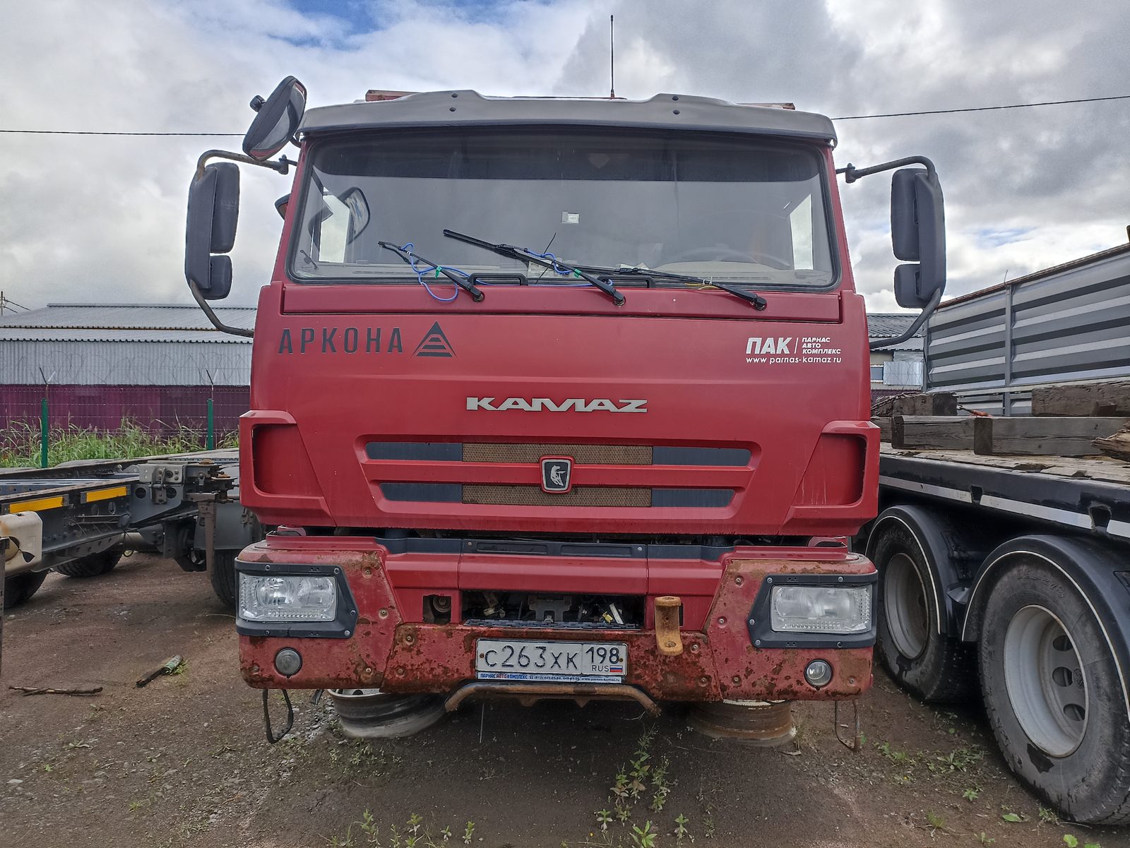 КАМАЗ 65201 8x4 Самосвал