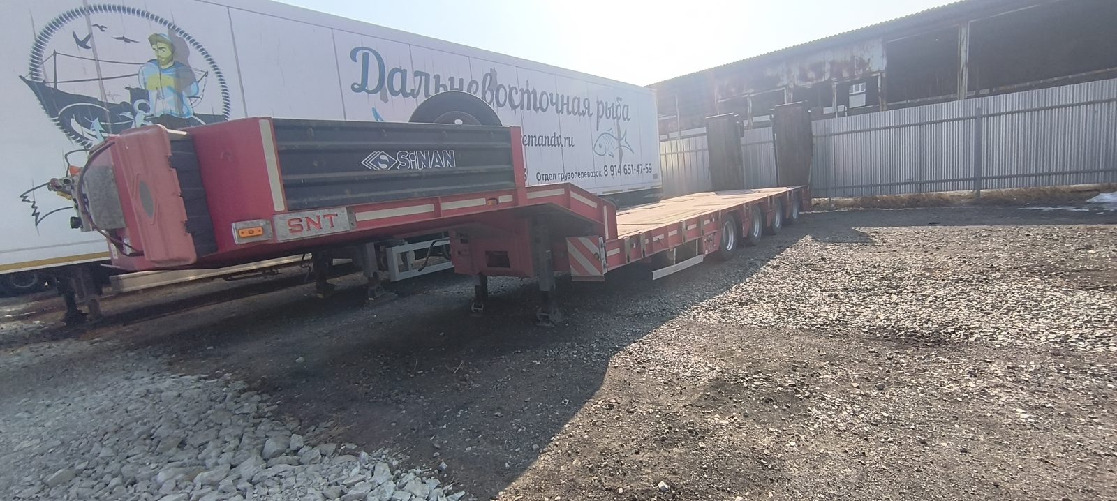 Sinanli ST4* Полуприцеп тяжеловоз 4 оси