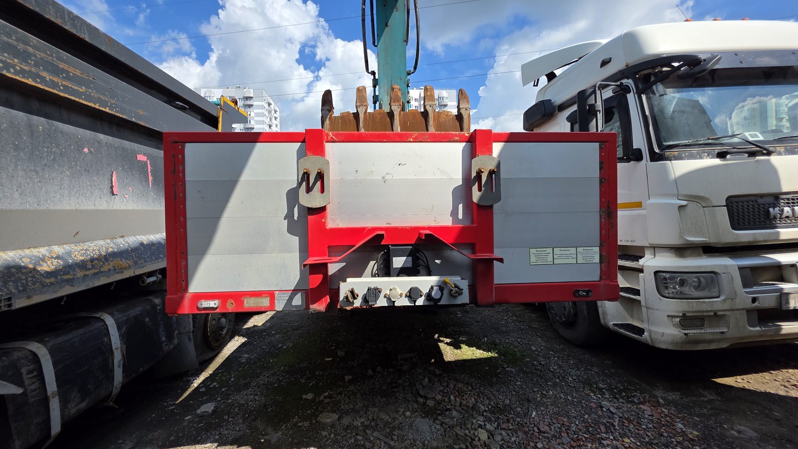 MAN 8794* Полуприцеп тяжеловоз 4 оси