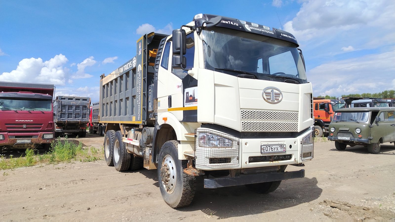 FAW J6 6x6 Самосвал