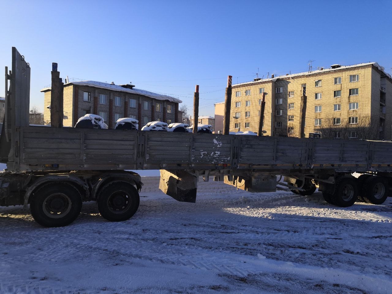 САВ 9318* Полуприцеп тяжеловоз 2 оси