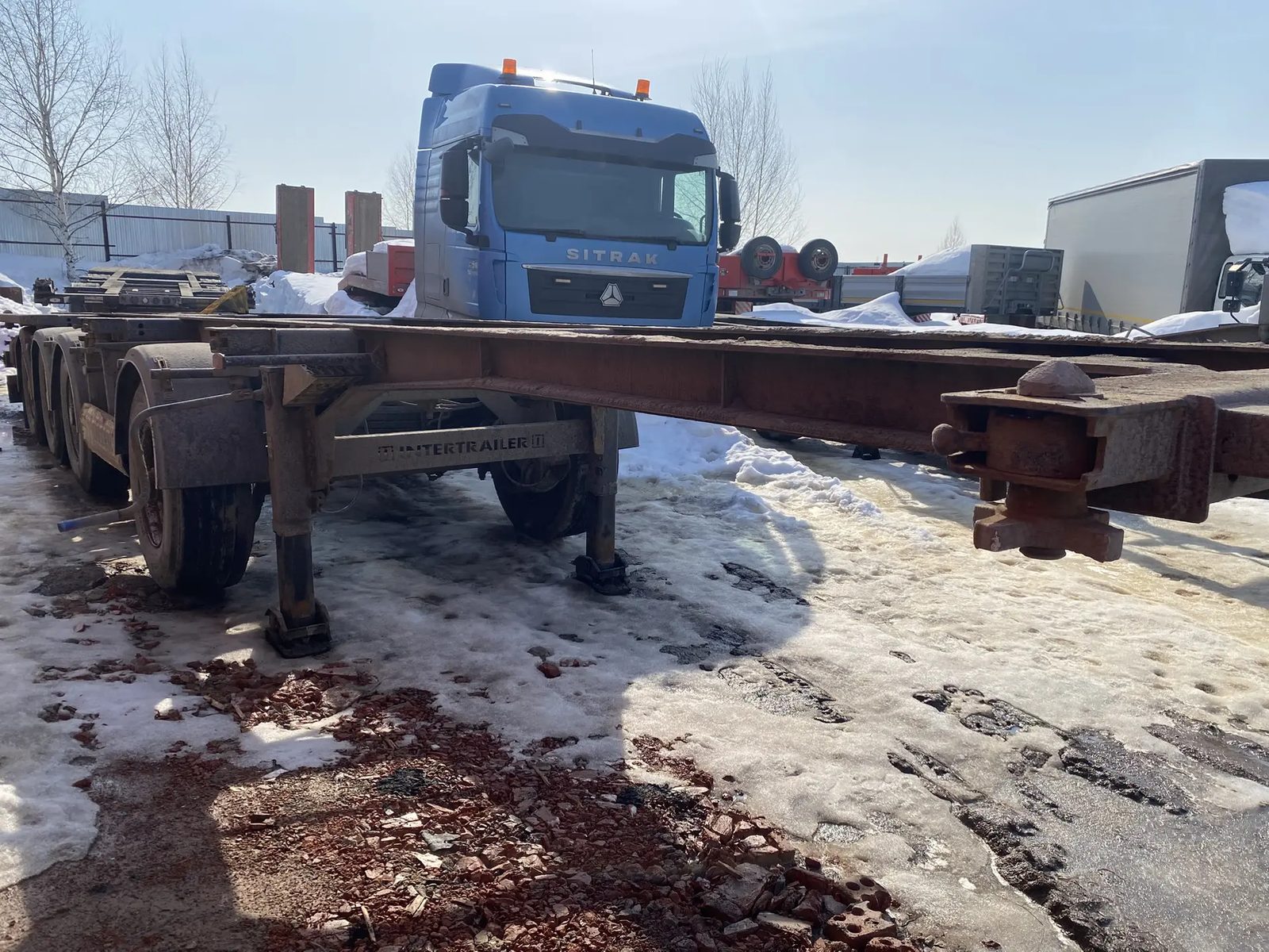 ПК 8533* Полуприцеп контейнеровоз 4 оси