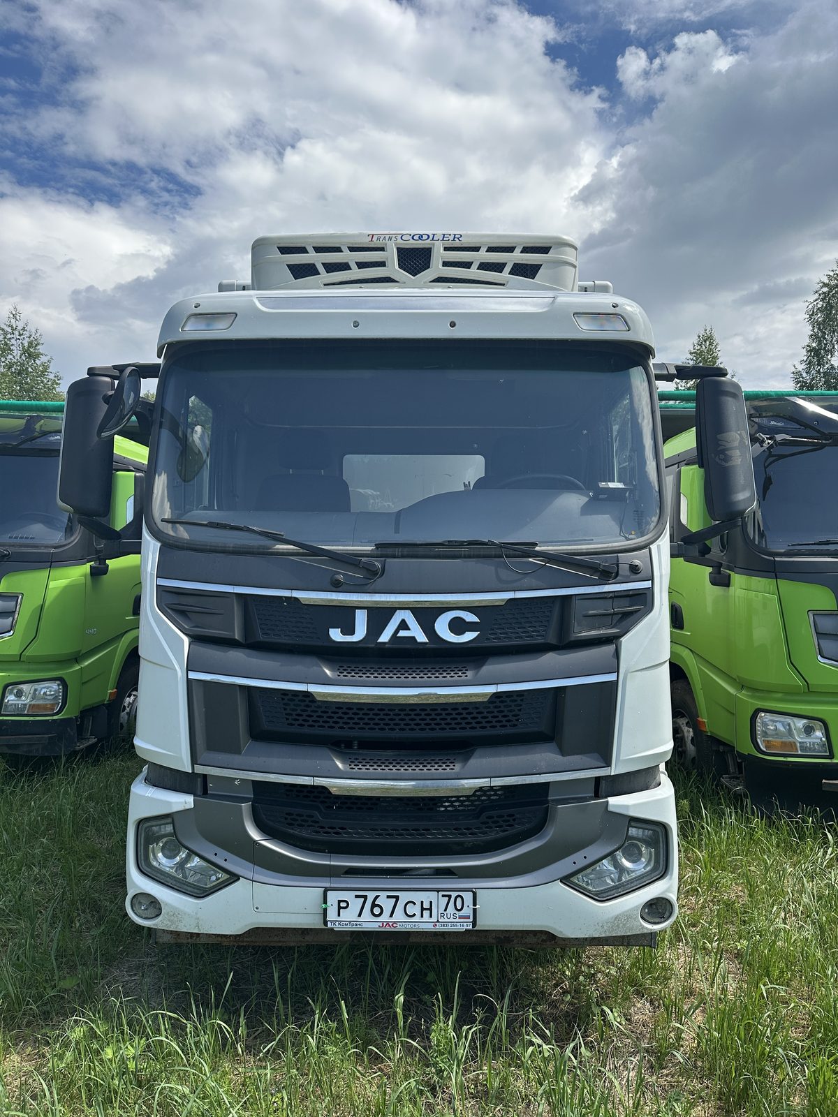Авматех 3395* на шасси JAC N200 6x2 Изотермический/рефрижератор