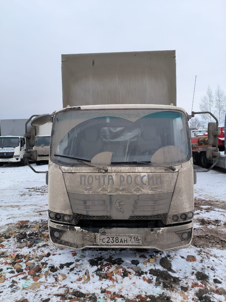 РусТрак 4389* на шасси КамАЗ 43082 4x2 Бортовой (Евроборт)
