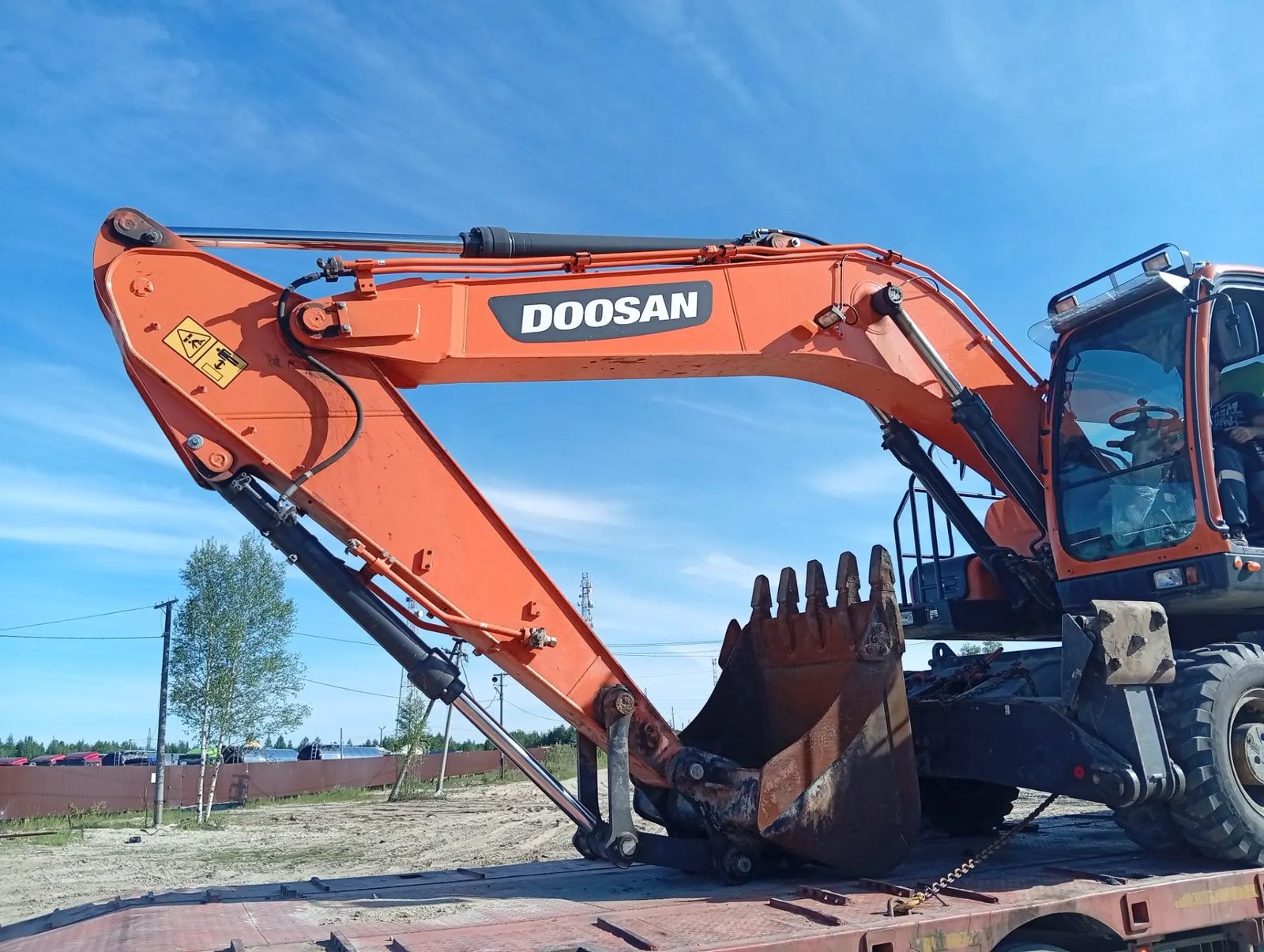 Doosan DX190* Экскаватор колесный