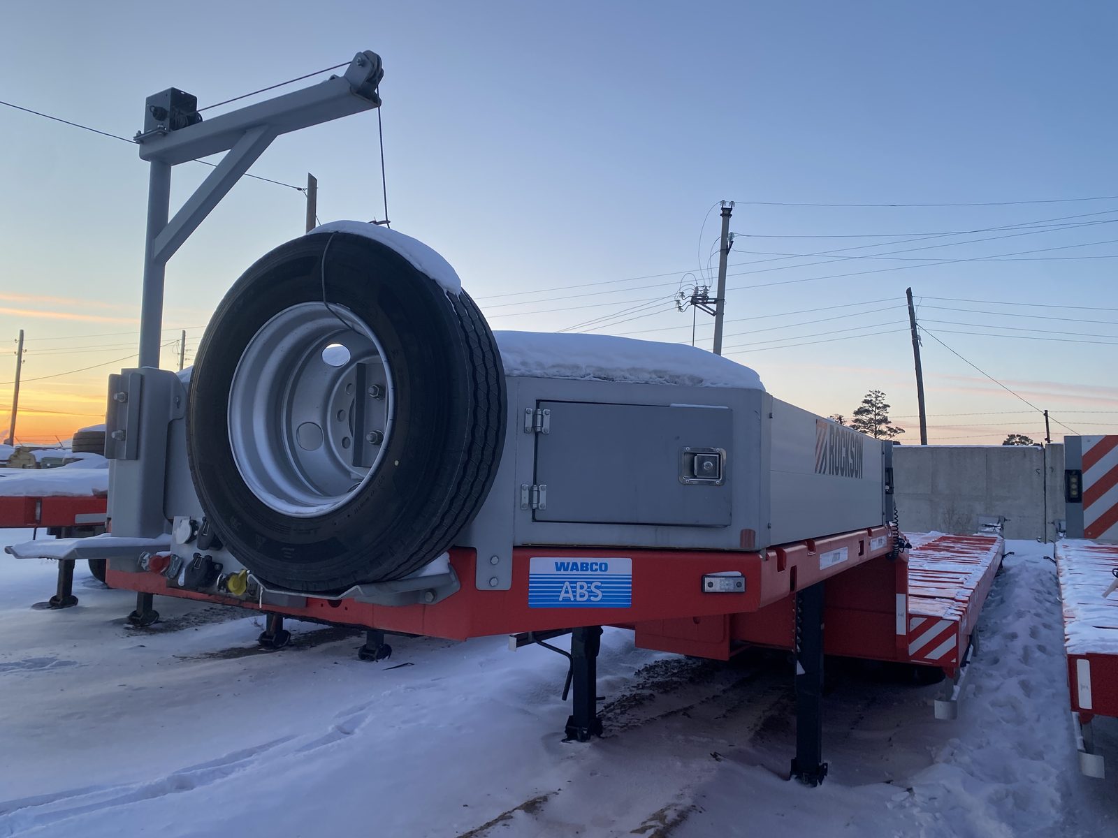 Rockson 9891* Полуприцеп тяжеловоз 7 осей