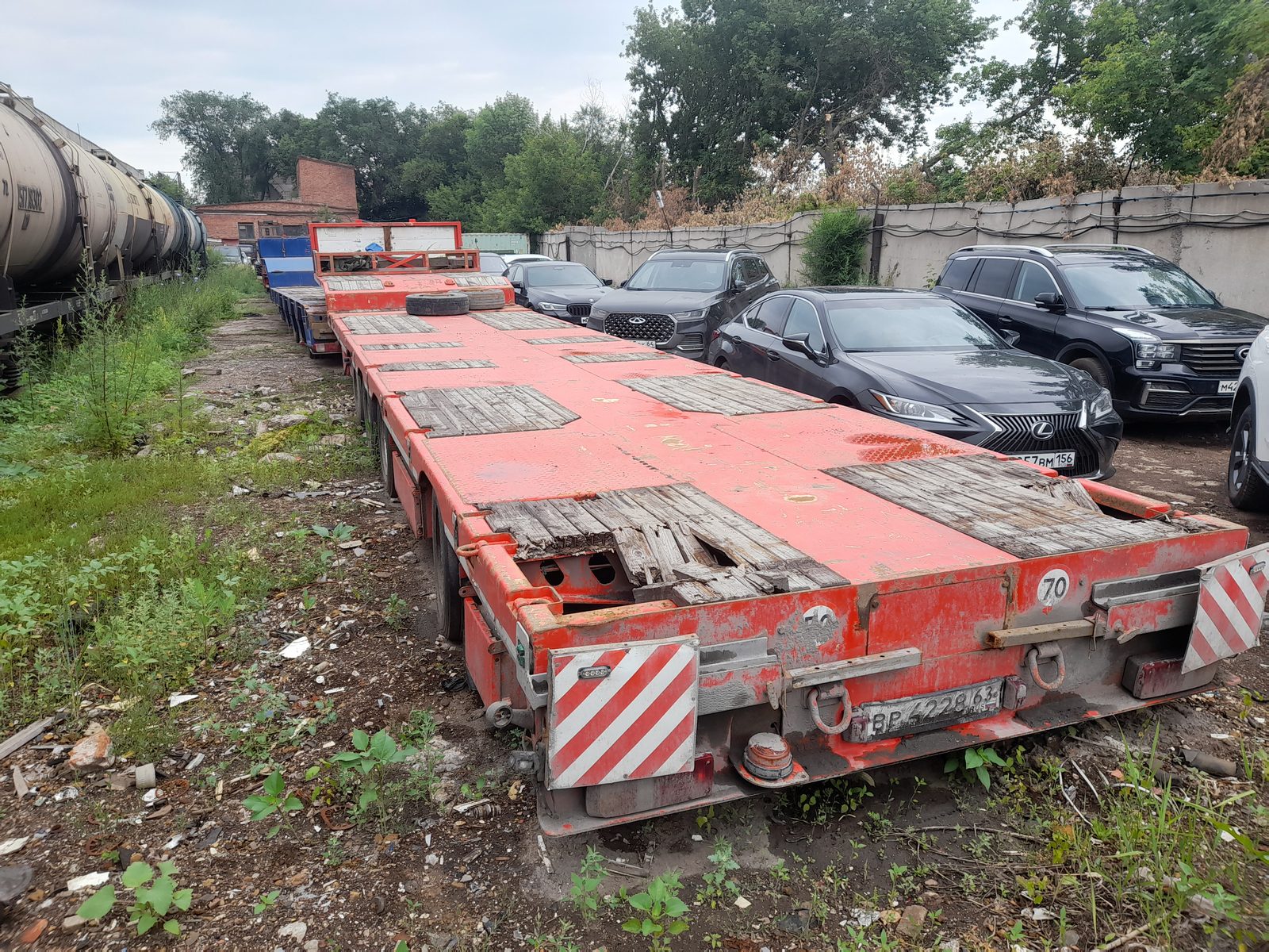 MAN 4 Полуприцеп тяжеловоз 4 оси