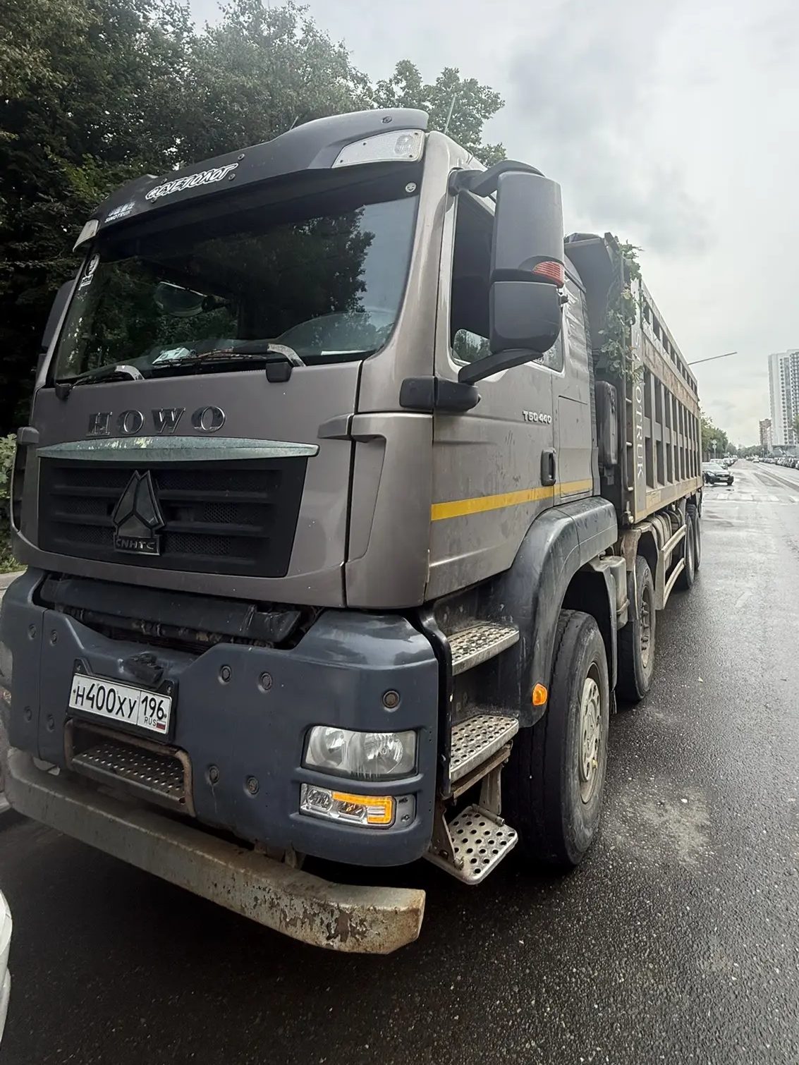 HOWO T5G 8x4 Самосвал