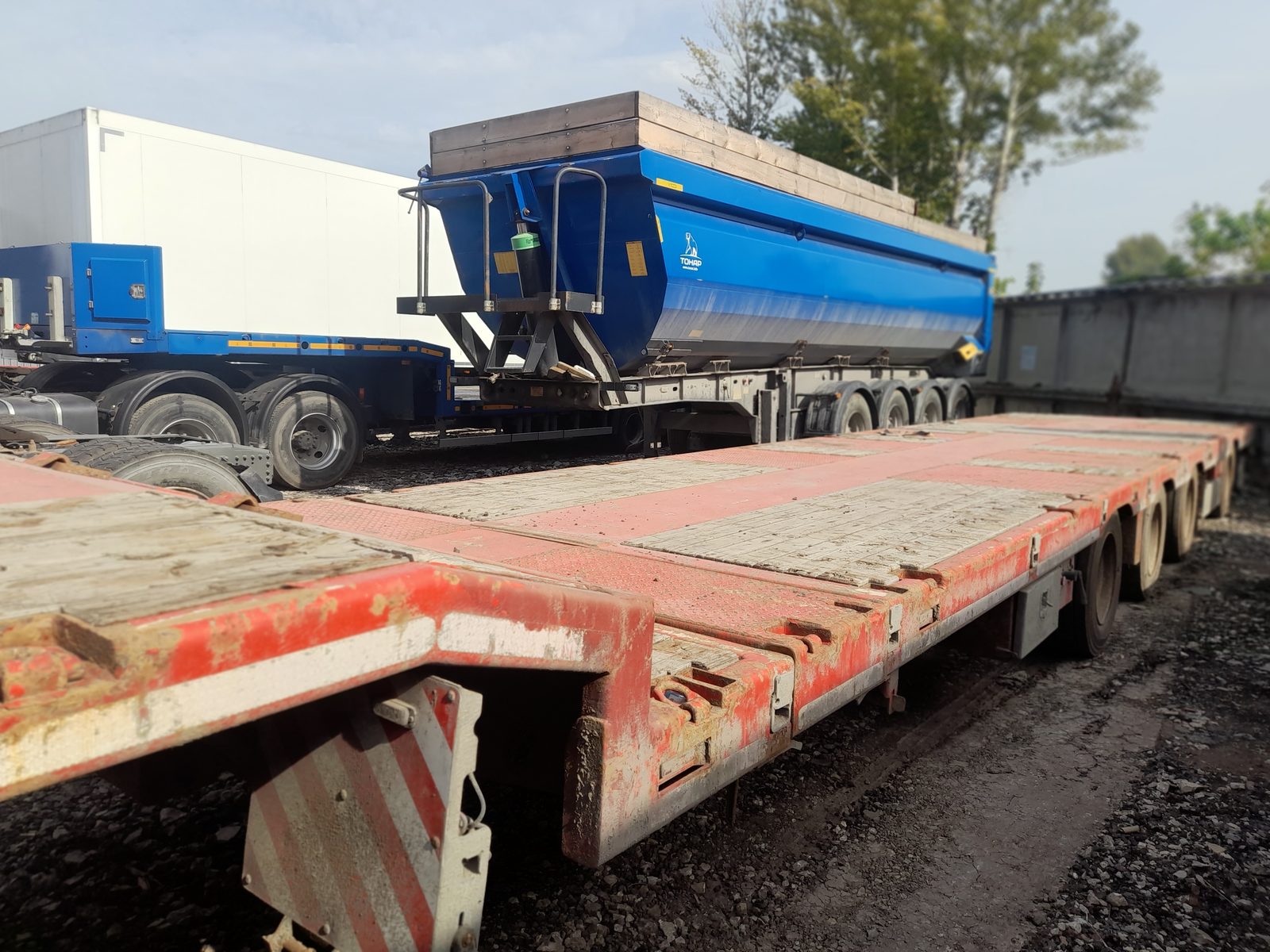 MAN 4 Полуприцеп тяжеловоз 4 оси