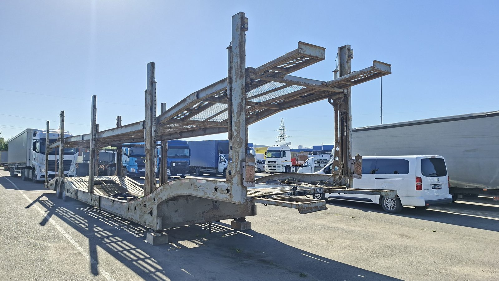 JINAN HZF* Полуприцеп автовоз