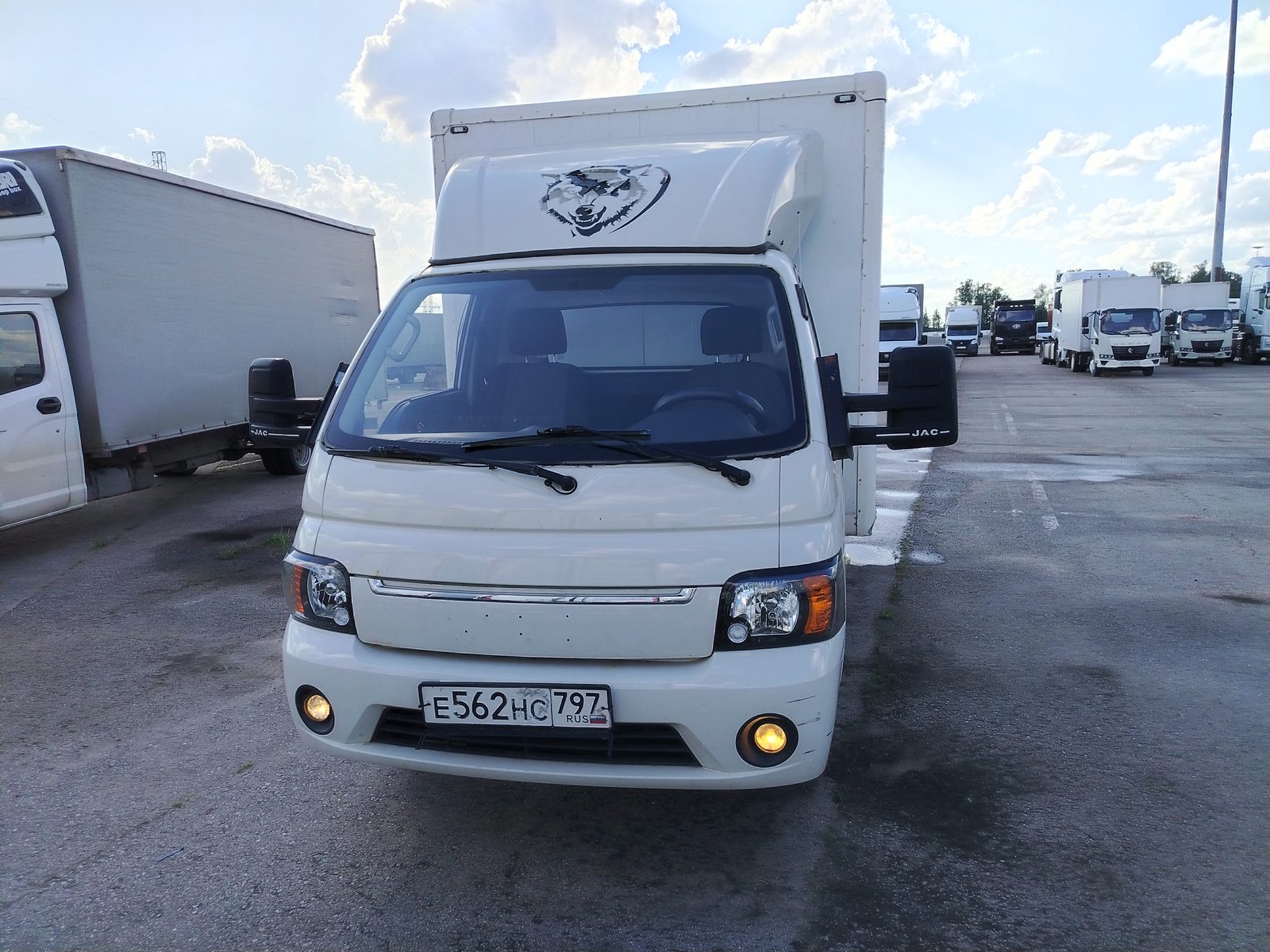 Меткомплекс KAMN* на шасси JAC N35 Промтоварный