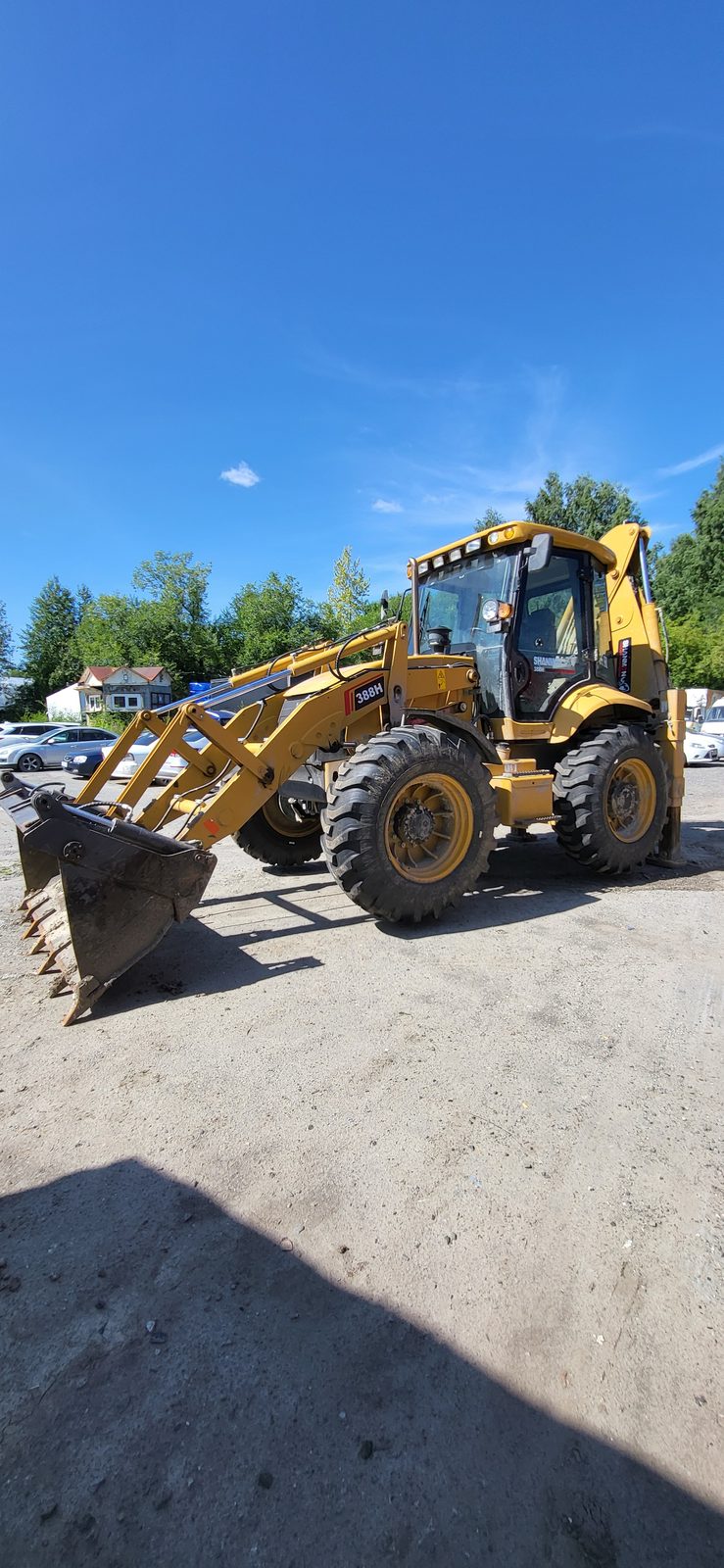 Shanmon 388 Экскаватор-погрузчик