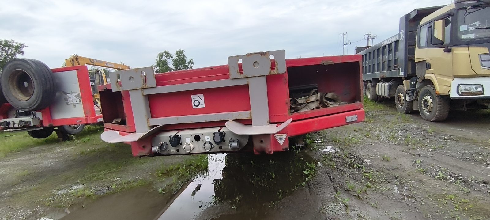 Ютерборг 9852* Полуприцеп тяжеловоз 3 оси