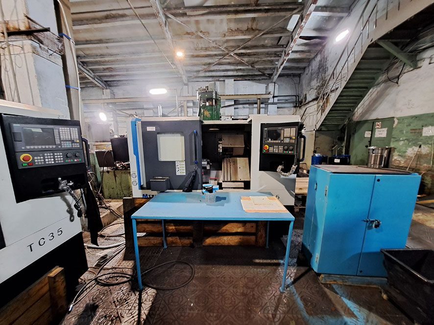 Токарный станок ЧПУ с наклонной станиной MetalTec TC 35