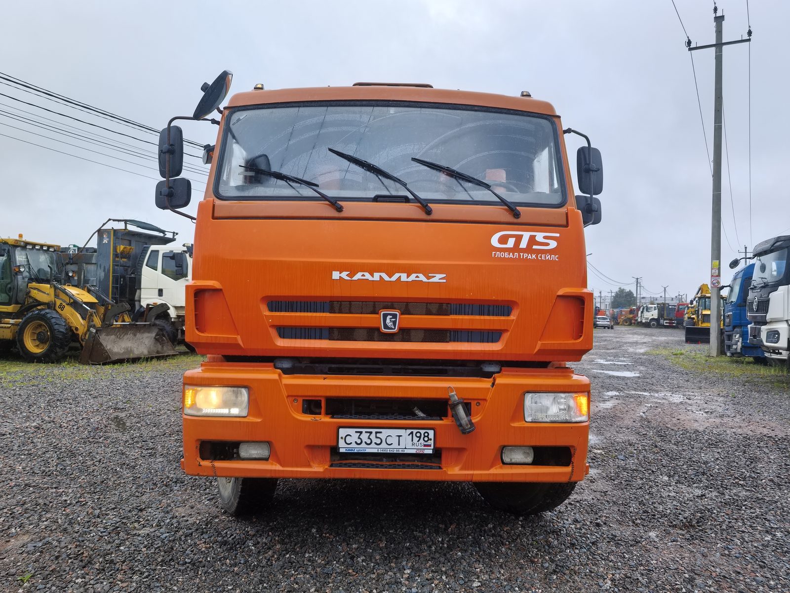 КАМАЗ 65201 8x4 Самосвал