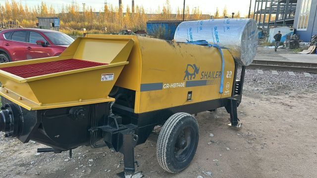 ТЗА Стационарный бетононасос TZA SHAILER GR HBT40E