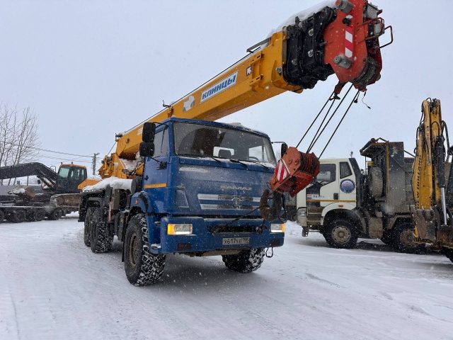 КАМАЗ 43118 6x6 Автокран