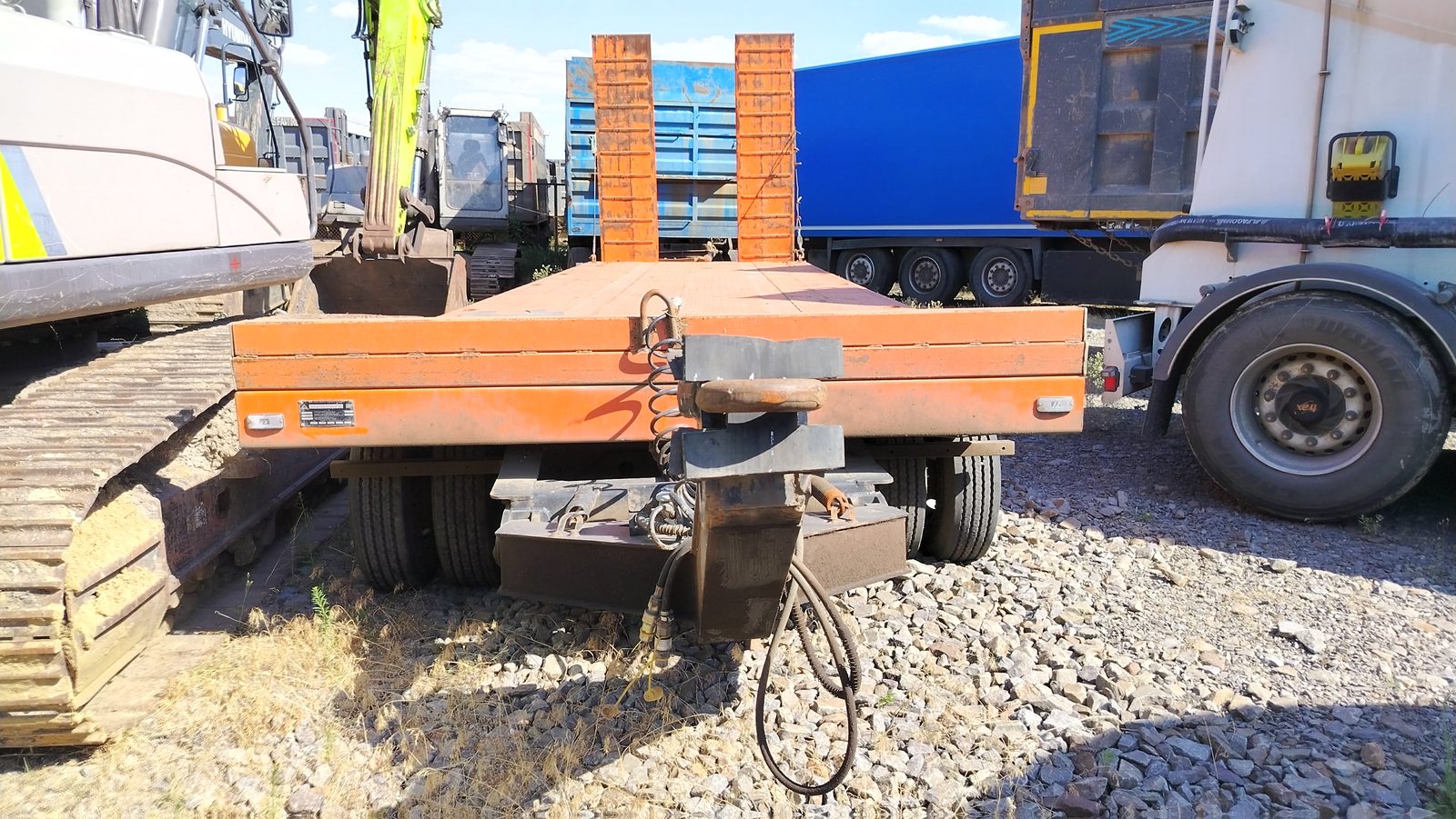 АЛСА 8817* Прицеп тяжеловоз 3 оси