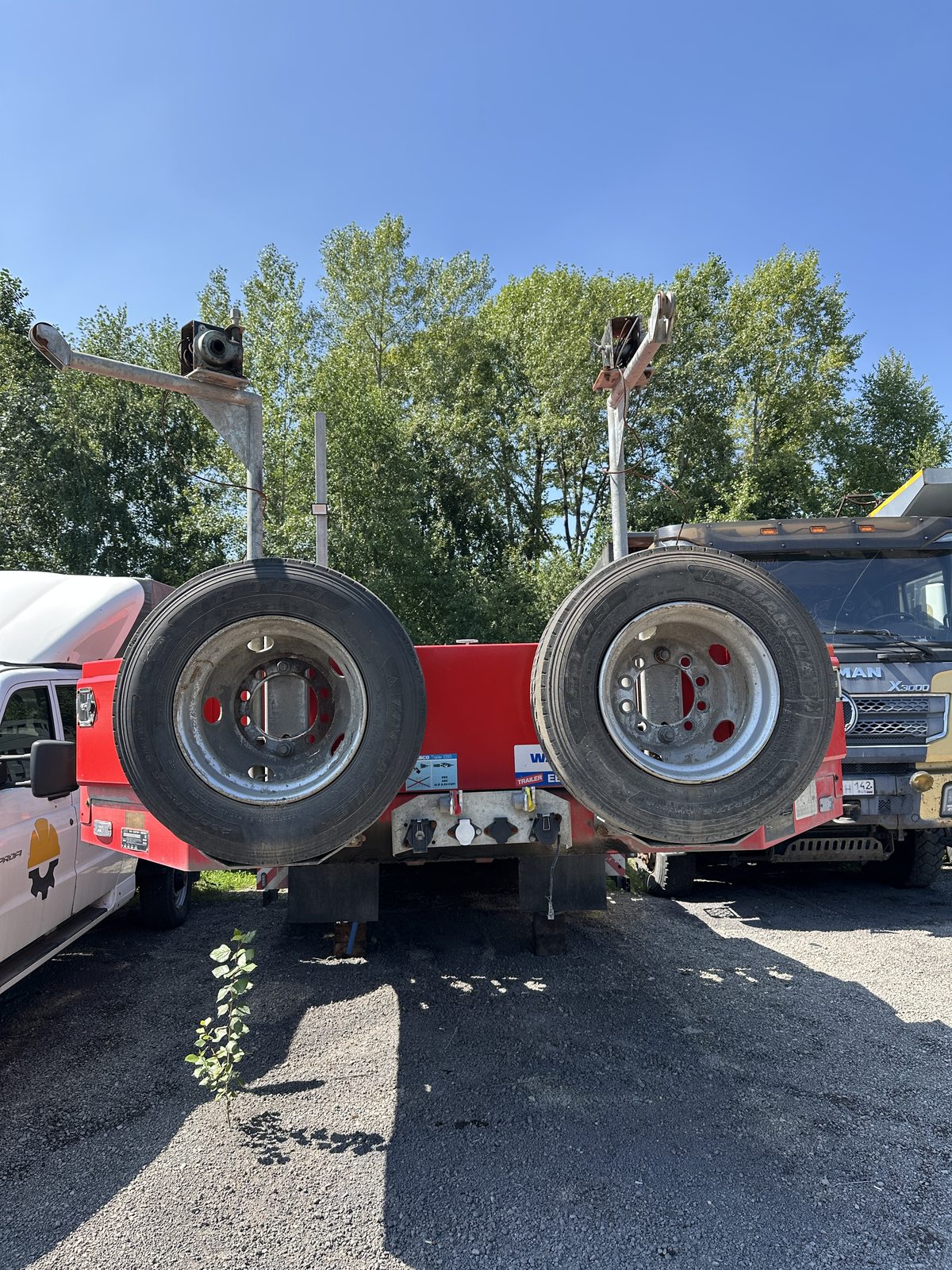 Бергер 9854* Полуприцеп тяжеловоз 4 оси