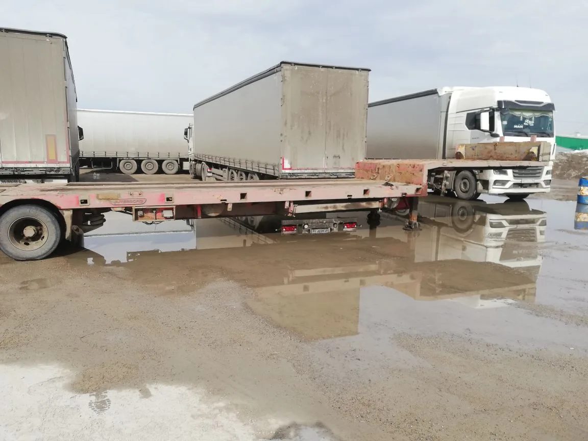 Ютерборг 9852* Полуприцеп тяжеловоз 4 оси