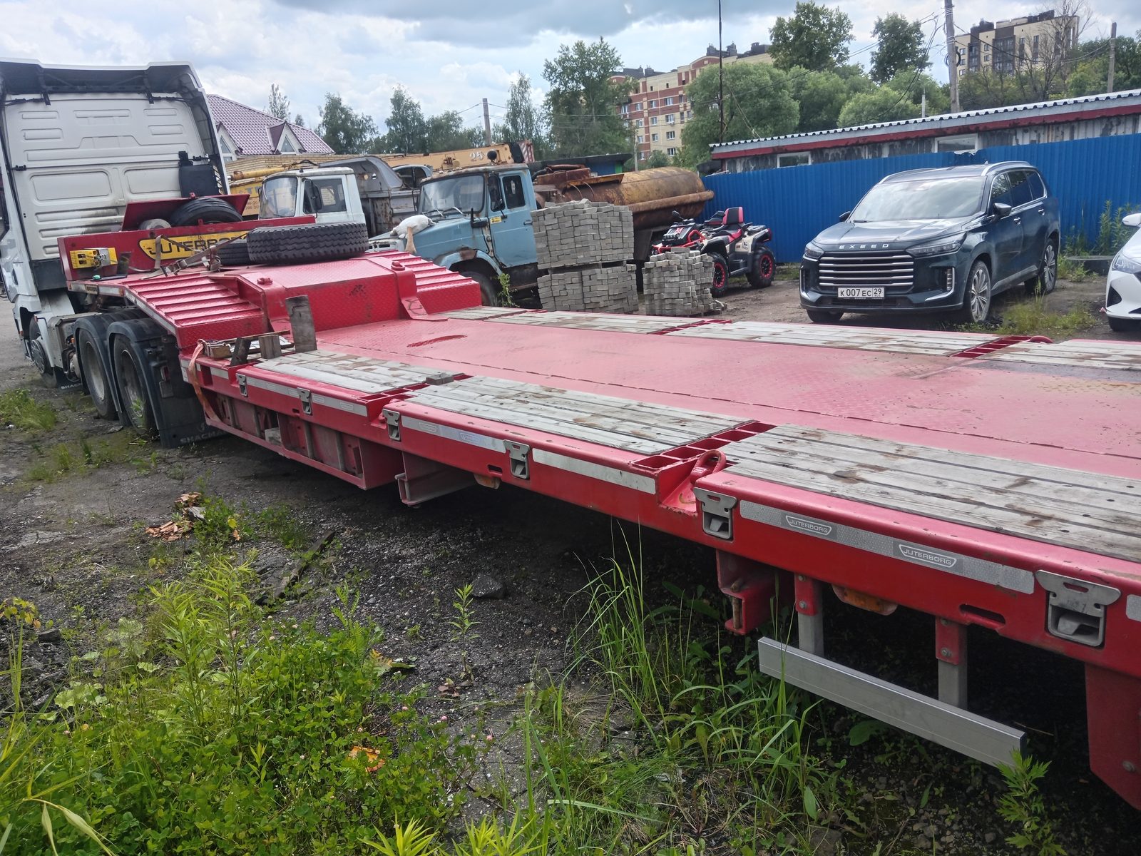 Ютерборг 9852* Полуприцеп тяжеловоз 3 оси