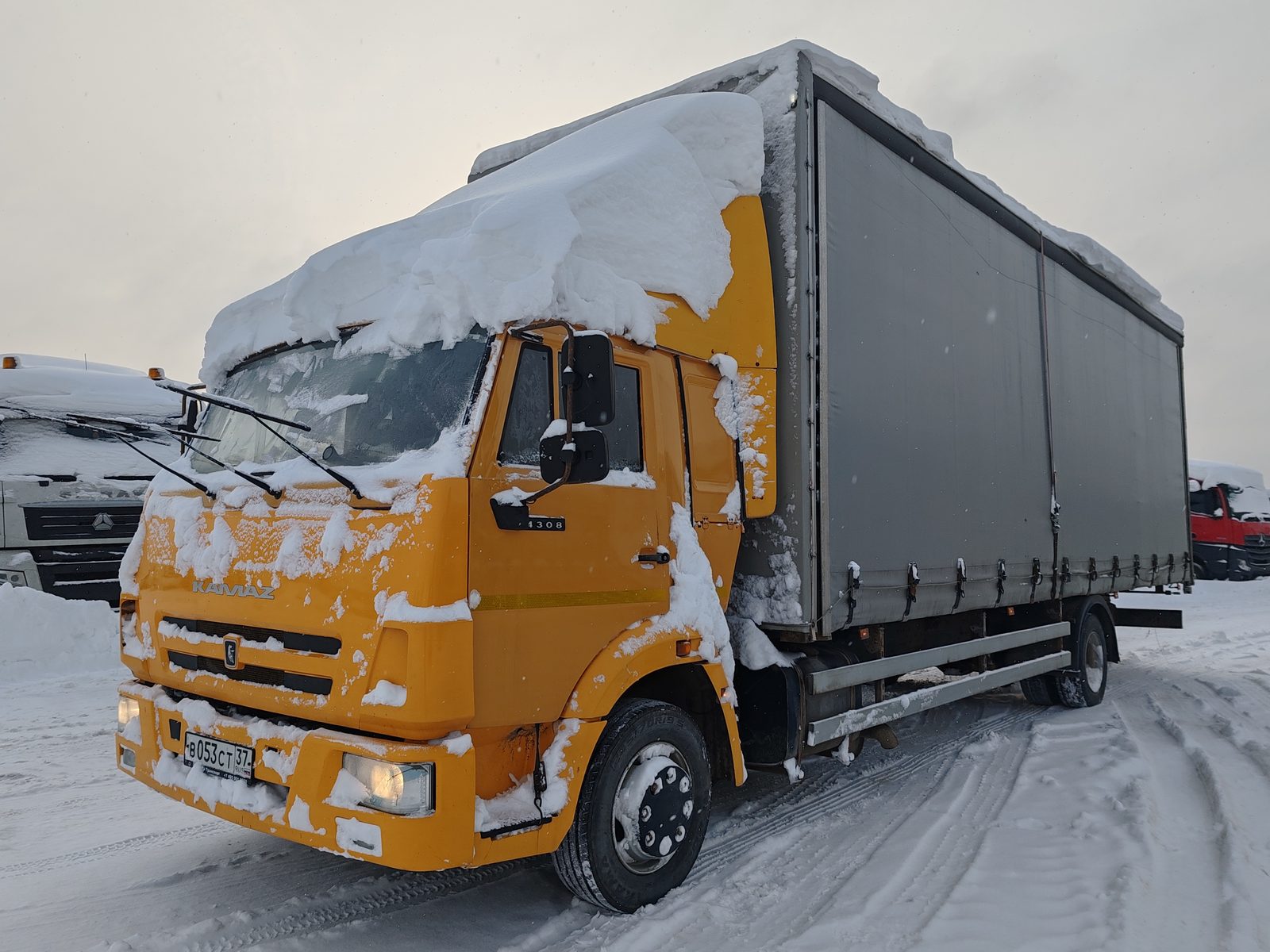 Асавто 3382* на шасси КамАЗ 4308 4x2 Бортовой (Евроборт)