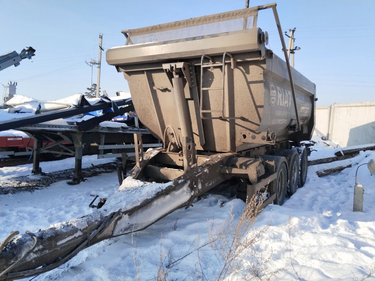 РИАТ 858* Прицеп самосвал