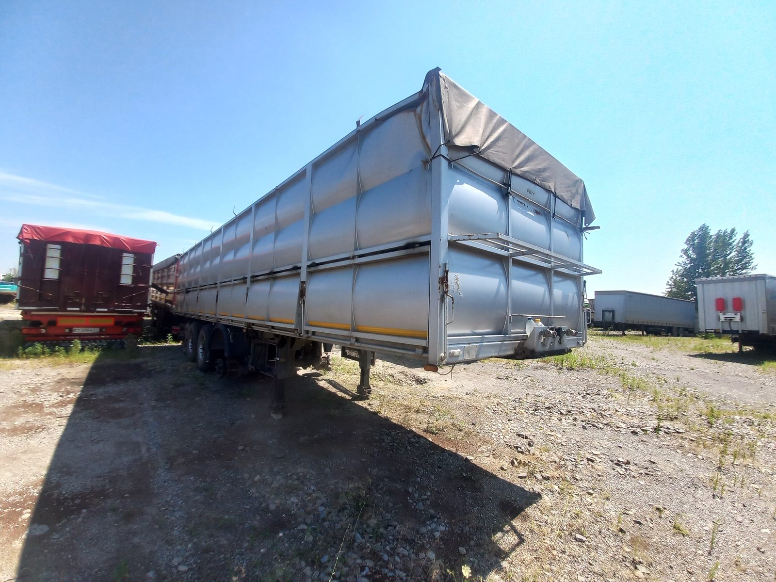 Кропкузов 85057* Полуприцеп бортовой