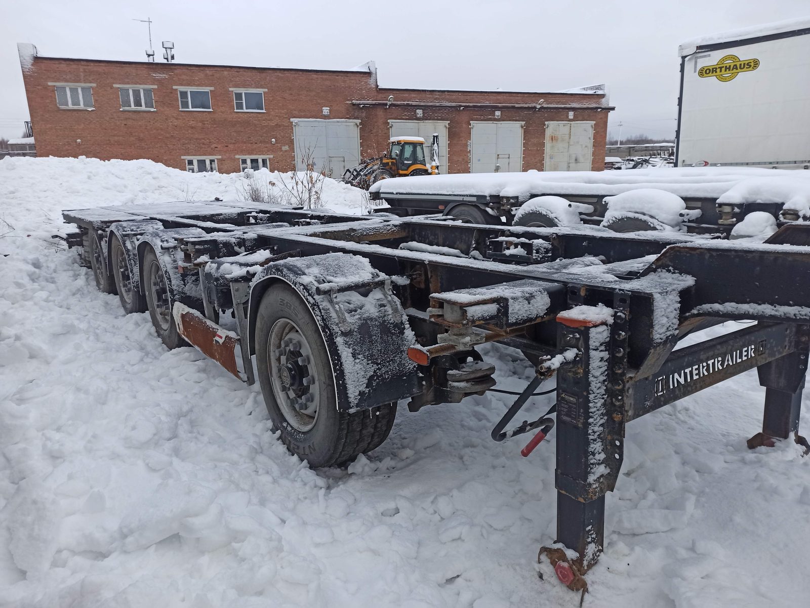 ПК 8533* Полуприцеп контейнеровоз 4 оси