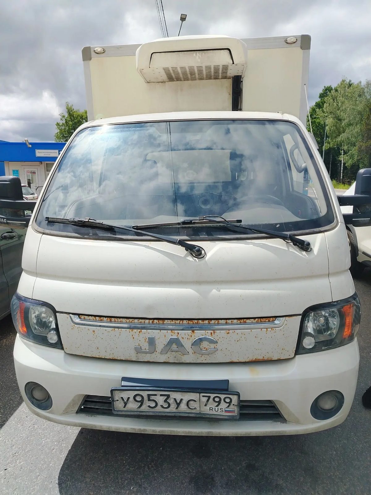 Центртранстехмаш АФ-77 на шасси JAC N35 Изотермический/рефрижератор