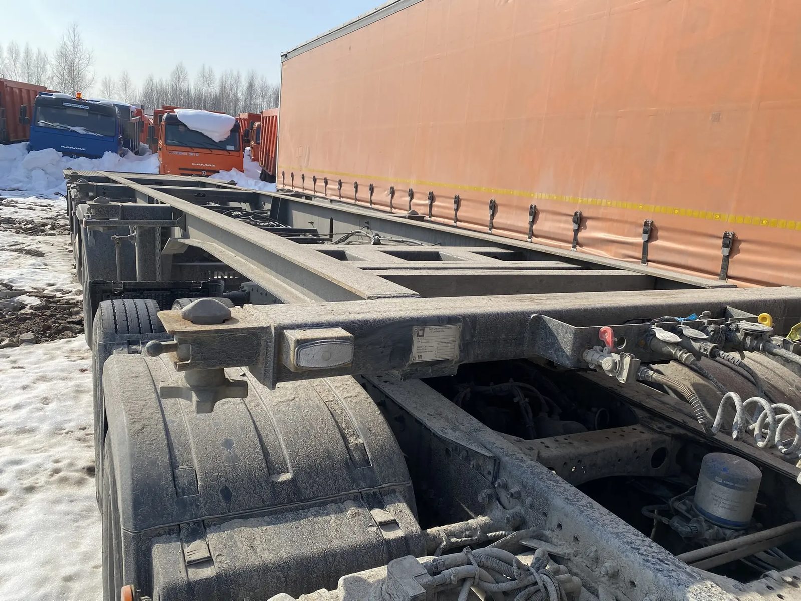ПК 8533* Полуприцеп контейнеровоз 4 оси