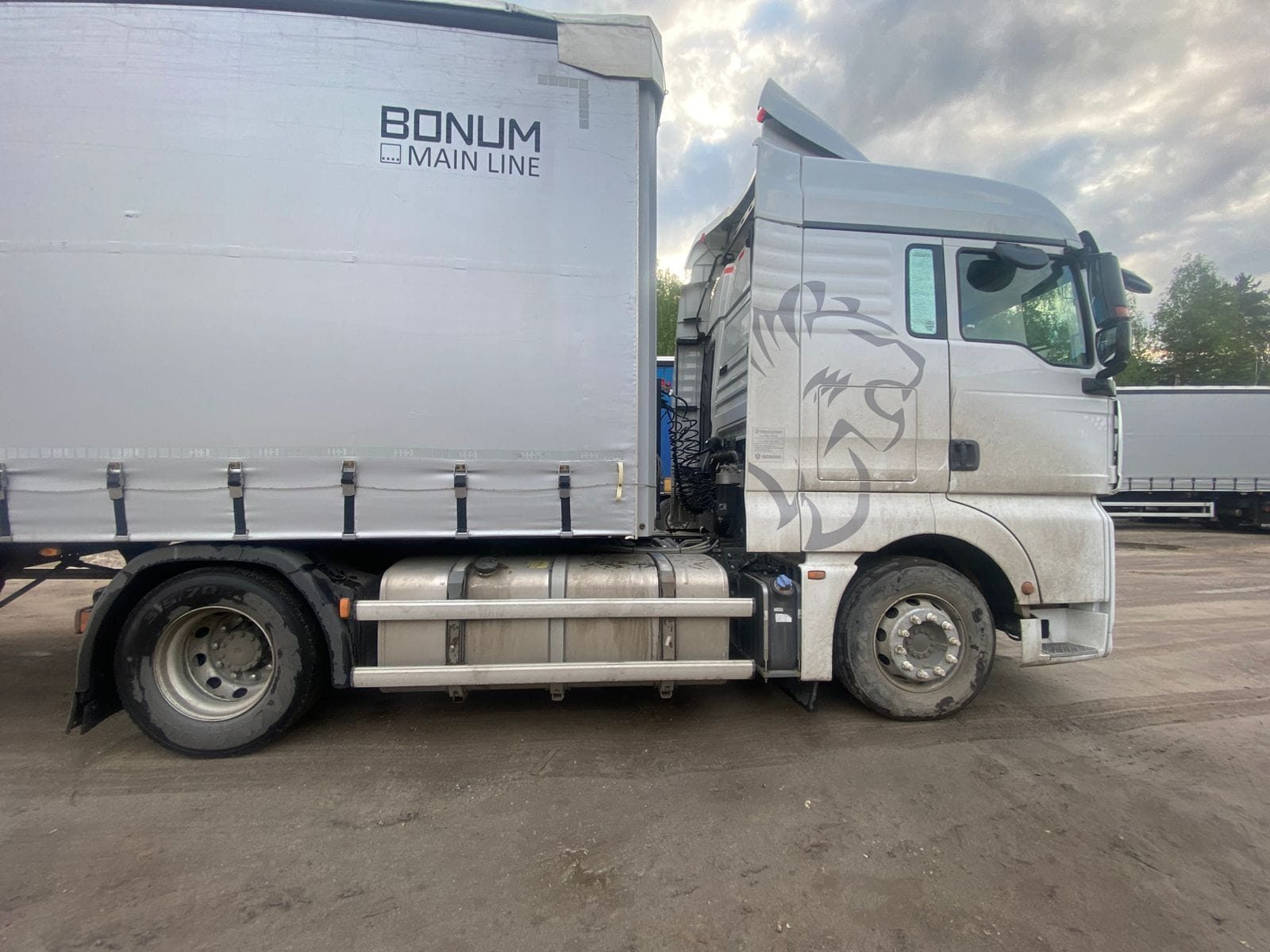 BONUM 9142* Полуприцеп шторный