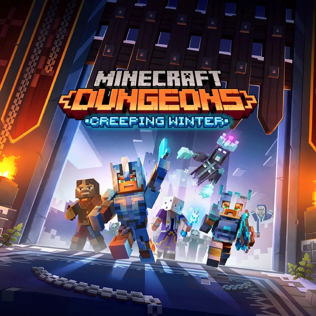 Minecraft Dungeons: Creeping Winter [PS4] cover