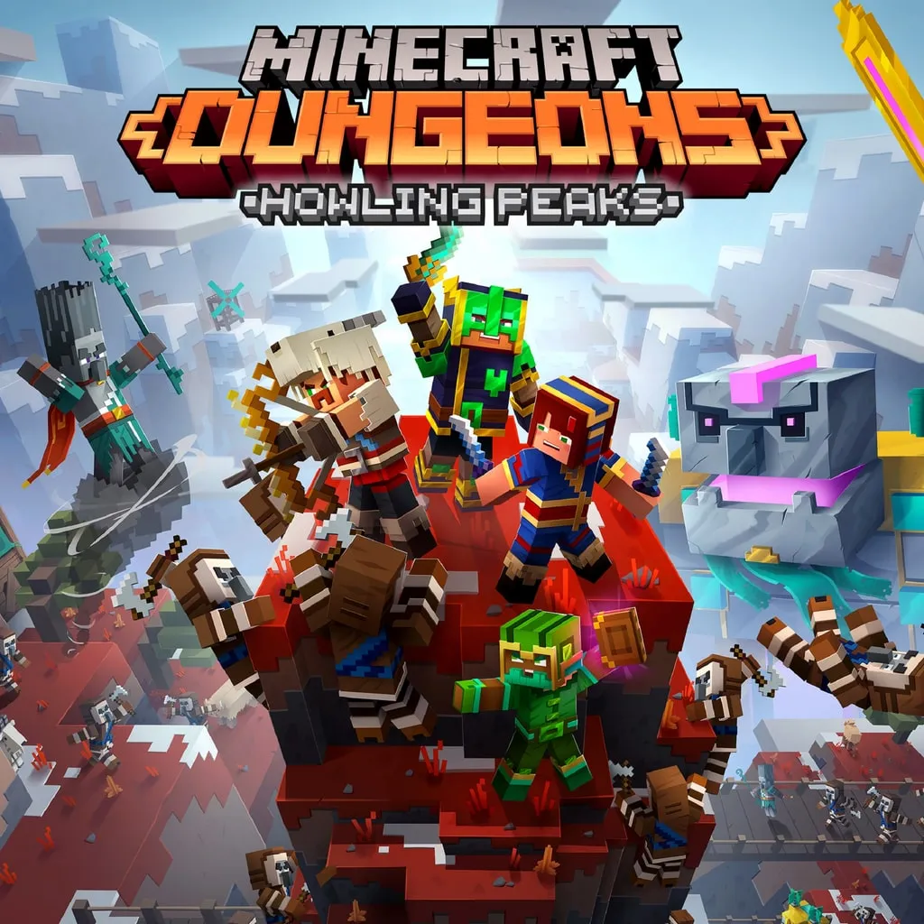 Minecraft Dungeons: Howling Peaks [PS4] cover