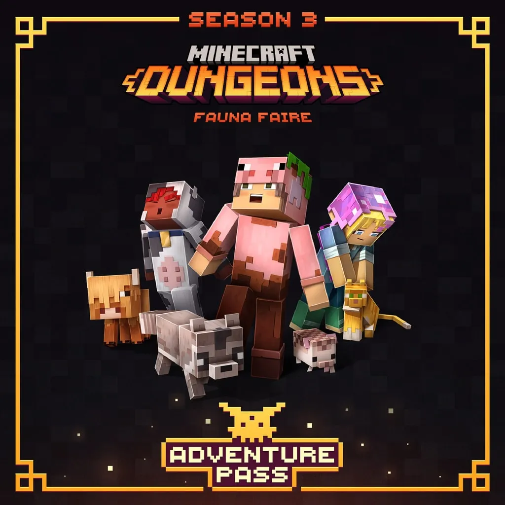 Minecraft Dungeons: Fauna Faire Adventure Pass cover