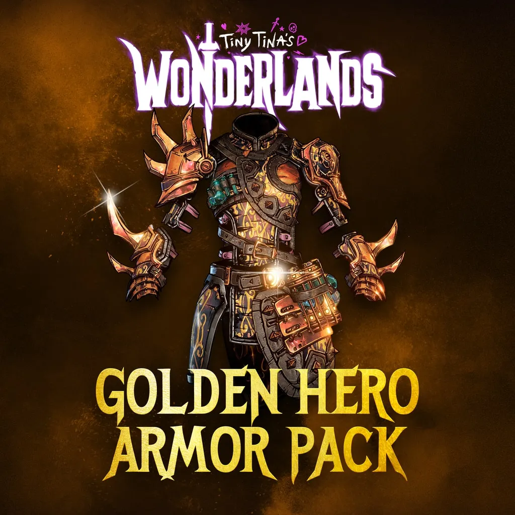 Tiny Tina's Wonderlands: Golden Hero Armor Pack [PS4] cover