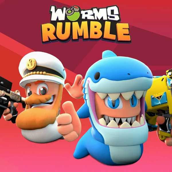 Worms Rumble - Captain & Shark Double Pack [PS4, PS5]