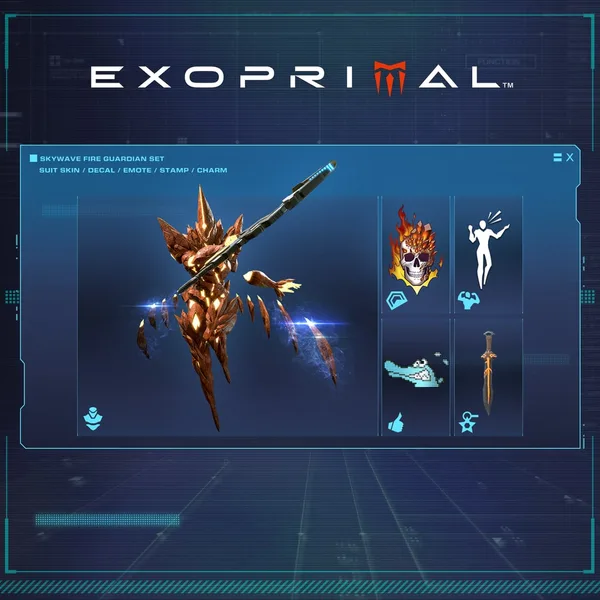 Exoprimal - Skywave Fire Guardian Set [PS4, PS5]