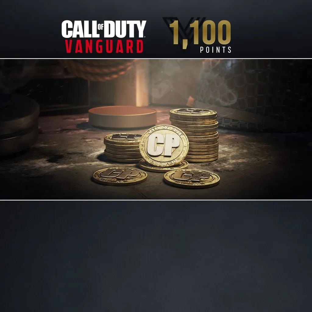 1,100 Call of Duty: Vanguard Points cover