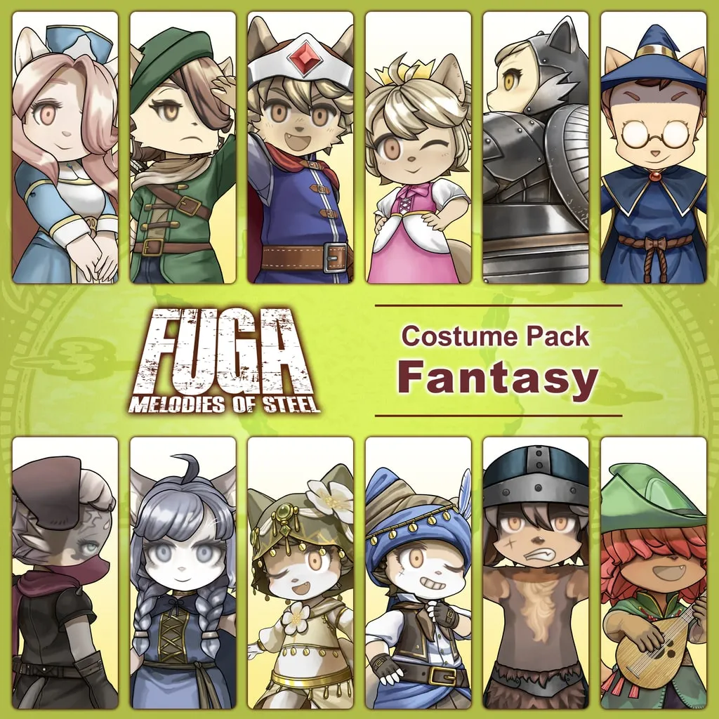 Fuga: Melodies of Steel - Fantasy Costume Pack [PS4, PS5] cover