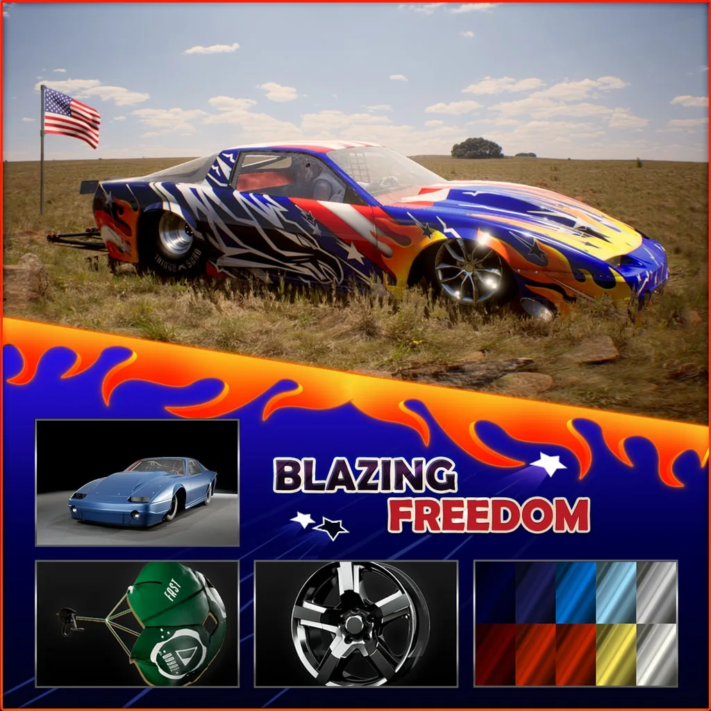 Street Outlaws 2: Winner Takes All – Blazing Freedom Bundle [PS4, PS5] cover