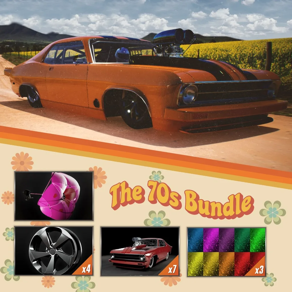 Street Outlaws 2: Winner Takes All – The 70s Bundle [PS4, PS5] - изображение 1