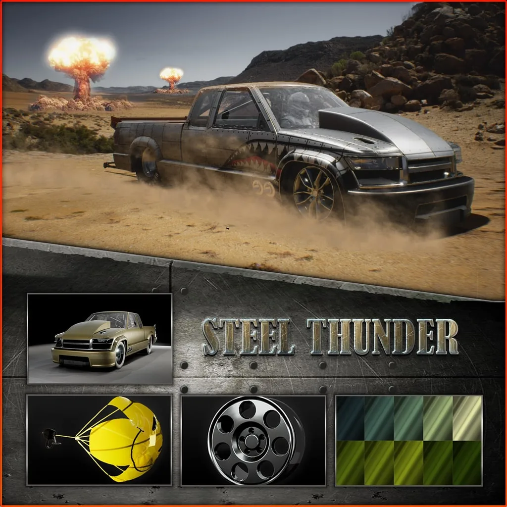 Street Outlaws 2: Winner Takes All – Steel Thunder Bundle [PS4, PS5] cover