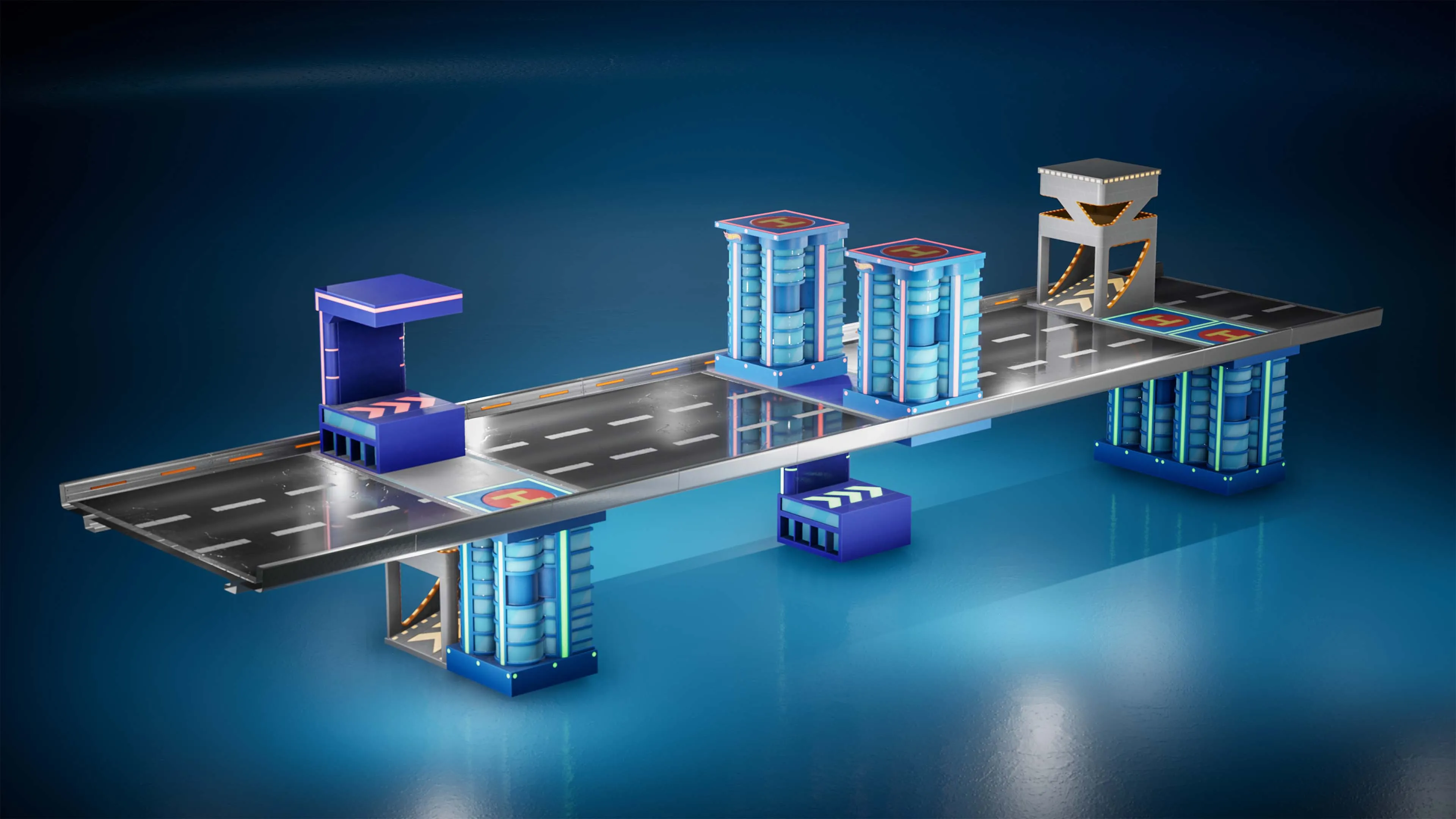 HOT WHEELS - Jumping Towers Module [PS4] - изображение 2